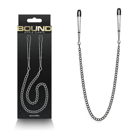 Bound Nipple Clamps - DC3 by NS Novelties - Breast and Nipple Toys