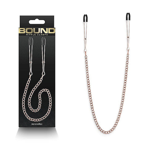 Bound Nipple Clamps - DC3 by NS Novelties - Breast and Nipple Toys