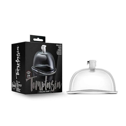 Temptasia Vulva Cup Clear - Pussy And Clit Toys