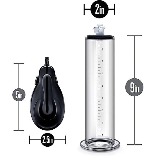 Performance VX9 Auto Penis Pump Clear