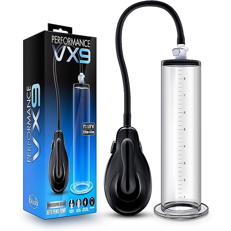 Performance VX9 Auto Penis Pump Clear - Penis Pumps And Stretchers