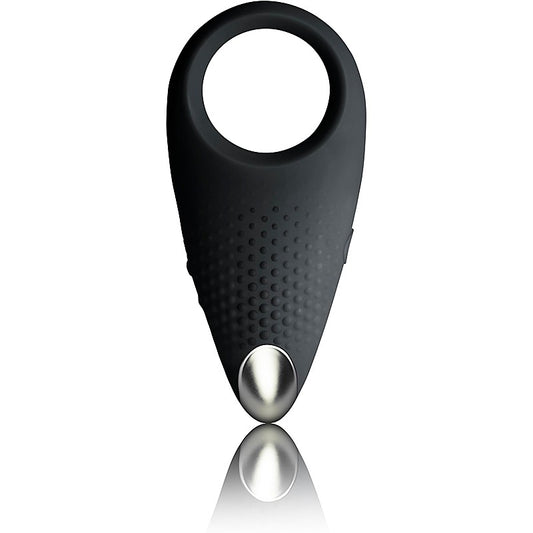 Rocks Off Empower Vibrating Cock Ring Black - Vibrating Cock Rings