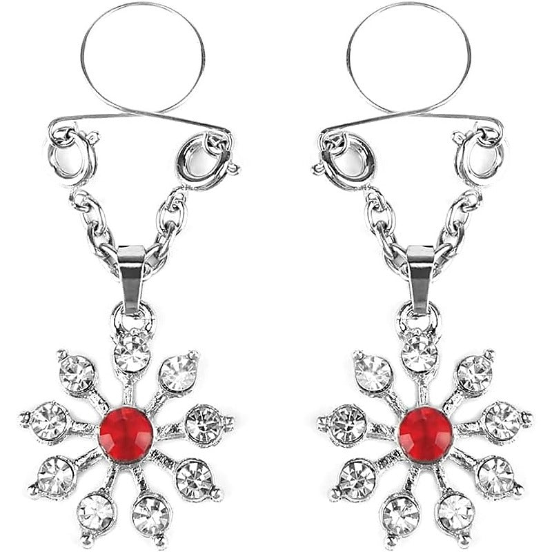 Peekaboo Pasties Ruby And Diamond Star By Xgen Products - Breast and Nipple Toys