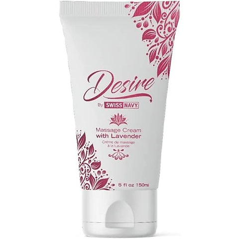 Swiss Navy Desire Massage Cream with Lavender - Massage Oils and Lubricants