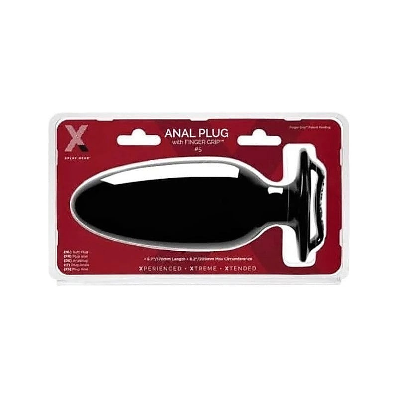 Xplay Finger Grip Anal Plug 5L By Perfect Fit - Butt Plugs