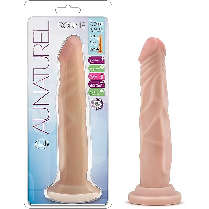 Au Naturel Ronnie Non Vibrating Realistic Dildo - Realistic Dildos