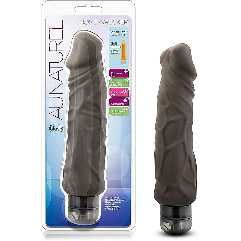 Au Naturel Home Wrecker Vibrating Dildo - Vibrating Dildos