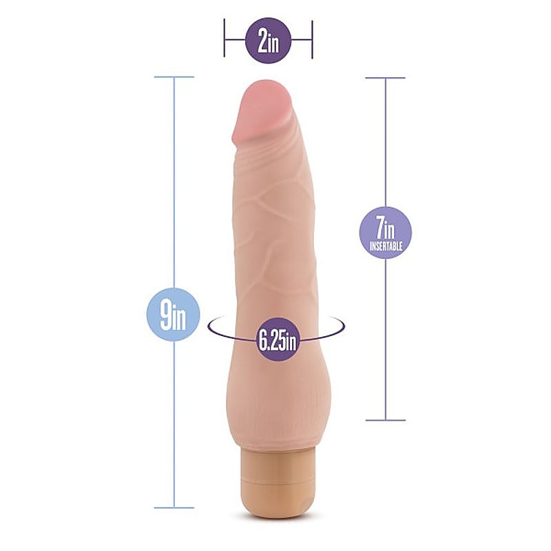 Au Naturel Fabien Vibrating Dildo - Vibrating Dildos