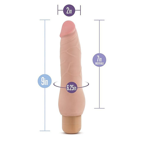 Au Naturel Fabien Vibrating Dildo - Vibrating Dildos