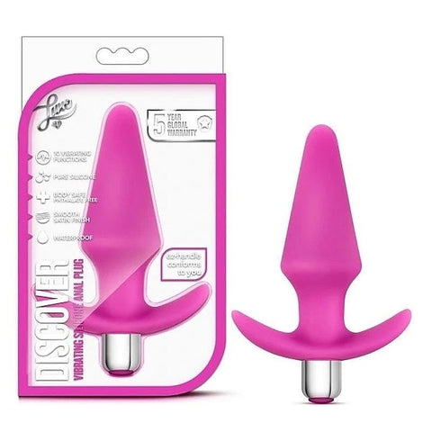 Luxe Discover Vibrating Butt Plug - Butt Plugs