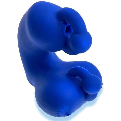 Oxballs Meatlocker Chastity Sheath Police Blue