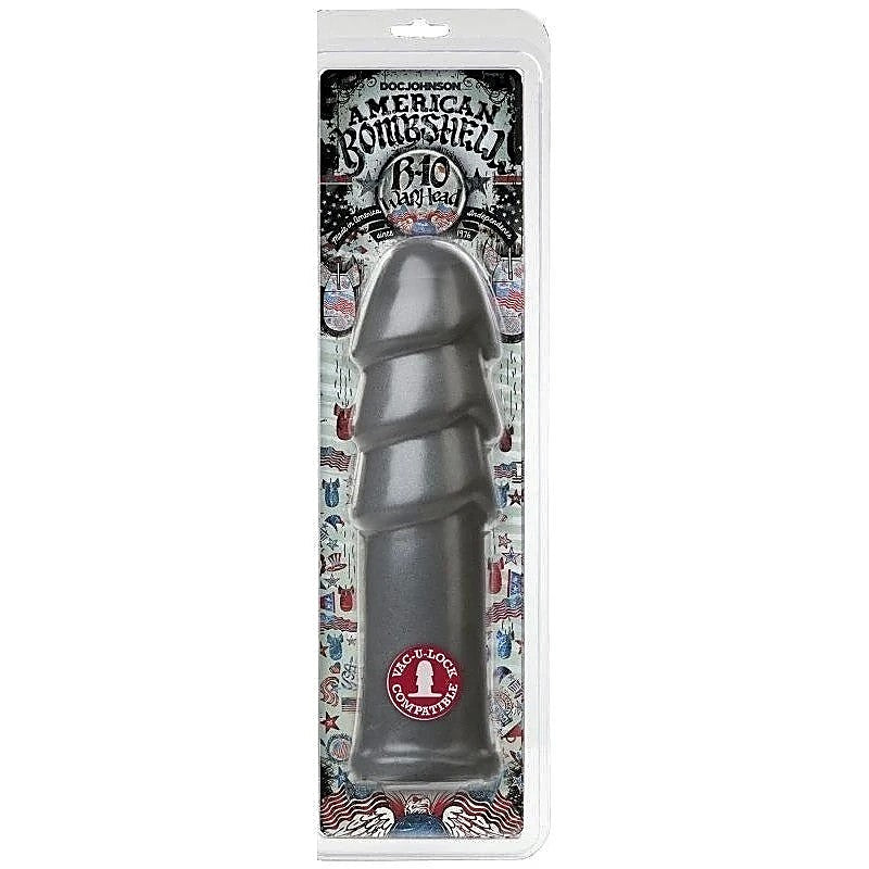 American Bombshell B-10 Warhead By Doc Johnson - Anal Dildos