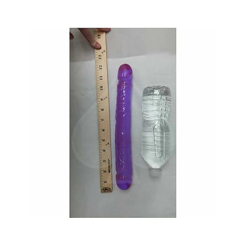 Crystal Jellies Jr Double Dong By Doc Johnson - Double Ender