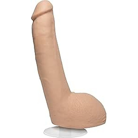 Doc Johnson Signature Cocks Xander Corvus Cock With Vac U Lock Suction Cup Vanilla 9 Inch