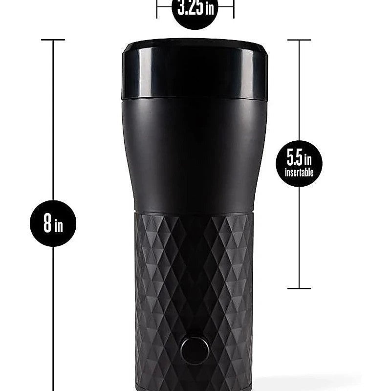 M for Men Torch Thrill Mens Masturbator Vanilla - Masturbators and Strokers