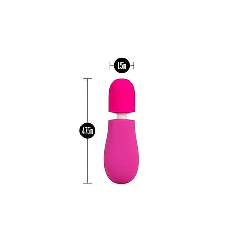 Rose Petite Massage Body Wand Vibrator By Blush Novelties - Body Wands