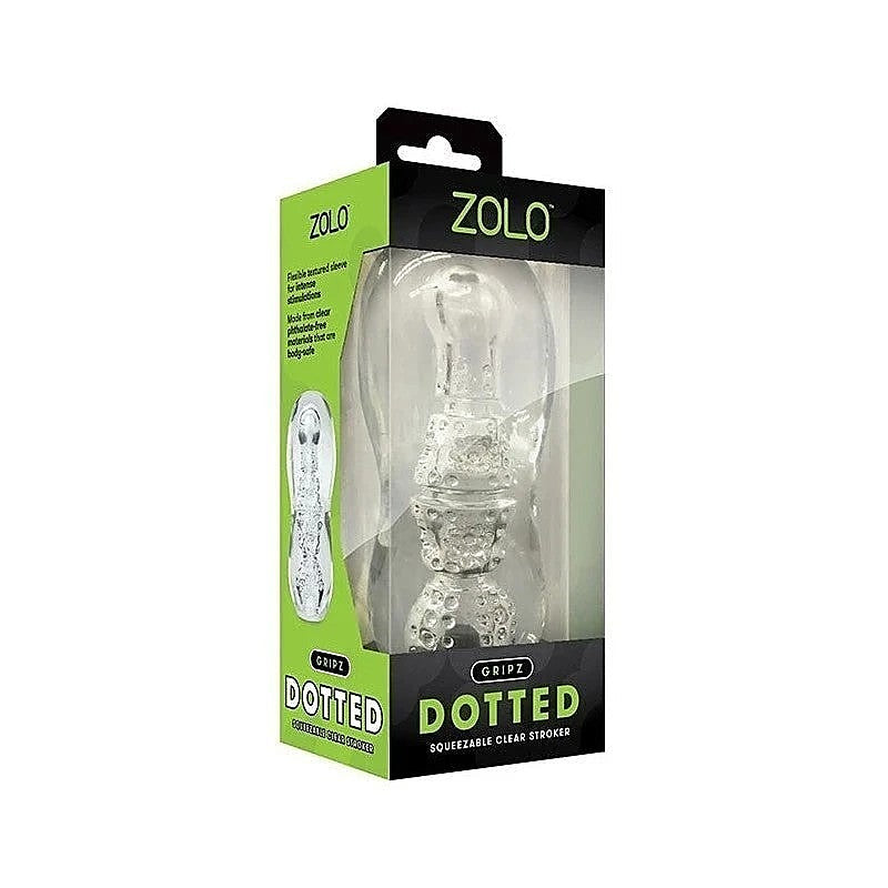 Zolo Gripz Dotted Mens Masturbator By Xgen Products - Masturbators and Strokers