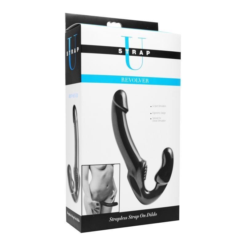 Revolver II Strapless Strap On Dildo by XR Brands - Strap On Sextoys