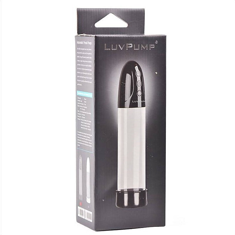 LuvPump Rechargeable Penis Pump by Shots Toys - Penis Pumps And Stretchers