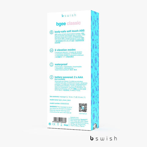 Bgee Classic Waterproof G-Spot Vibrator By B Swish - G-Spot Vibrators
