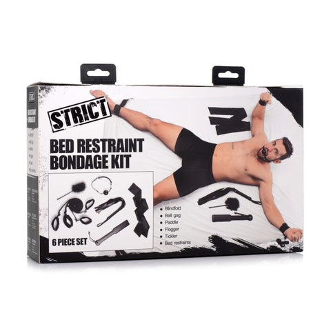 Bed Restraint Bondage Kit by XR Brands - Bondage Kits