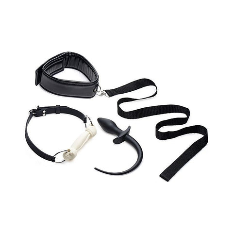 Premium Tailz Puppy Play Set By Xr Brands - Bondage Kits