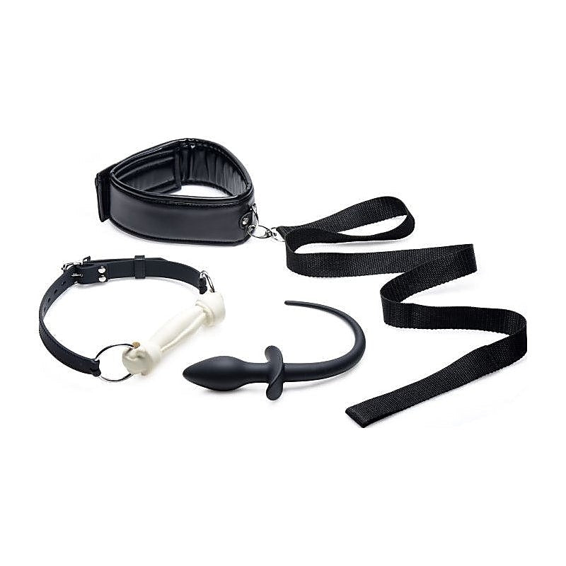 Premium Tailz Puppy Play Set By Xr Brands - Bondage Kits
