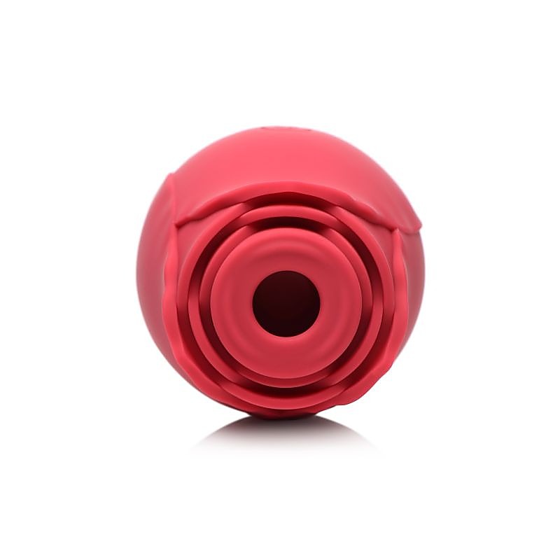 Bloomgasm 10X Wild Rose Silicone Clitoral Suction Stimulator - Clit Ticklers and Pulsators
