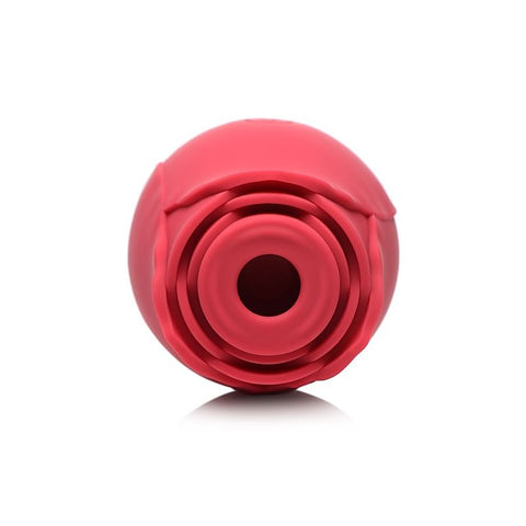 Bloomgasm 10X Wild Rose Silicone Clitoral Suction Stimulator - Clit Ticklers and Pulsators