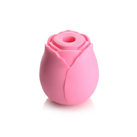 Bloomgasm 10X Wild Rose Silicone Clitoral Suction Stimulator - Clit Ticklers and Pulsators