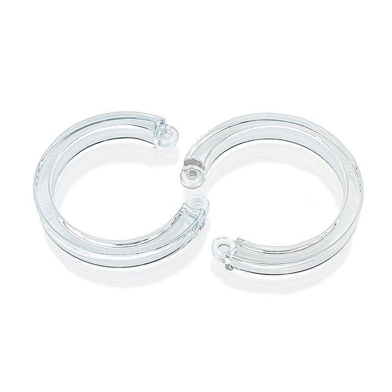 Cb-X Men'S Cock Cage U-Ring 2 Piece By A L Enterprises - Male Chastity