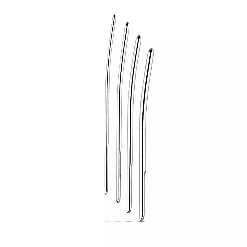 Single Ended Dilator Trainer Set 4 Piece By Sinner Gear - Urethral Sounds