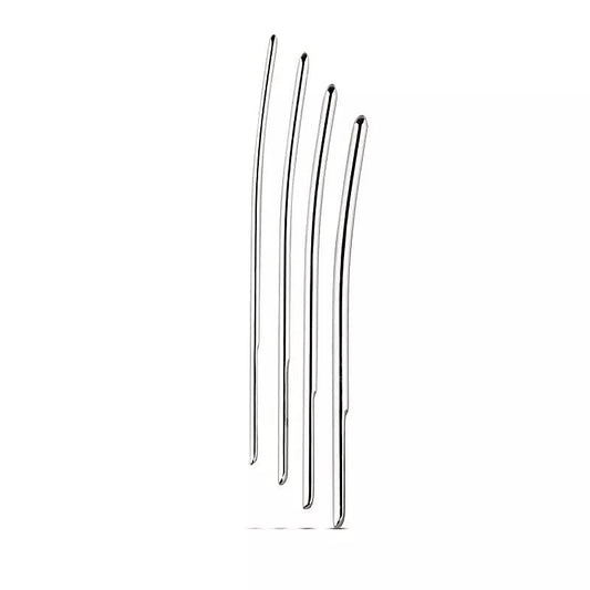 Sinner Gear Single Ended Dilator Trainer Set 4 Piece - Urethral Sounds