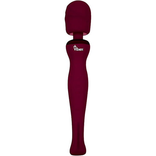 Viben Sultry Rechargeable Body Wand Massager Ruby