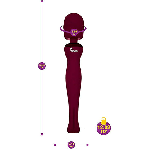 Sultry Rechargeable Body Wand Massager By Viben - Body Wands