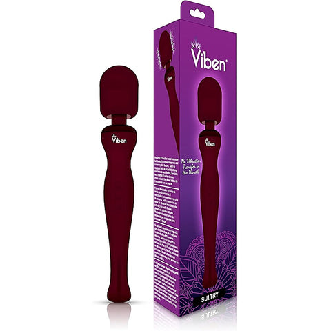 Sultry Rechargeable Body Wand Massager By Viben - Body Wands