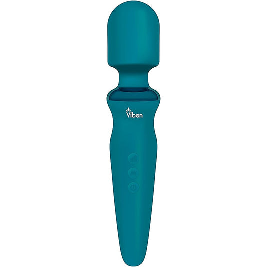 Viben Fierce Rechargeable Vibrating Wand Massager Ocean