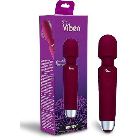 Tempest Rechargeable Body Wand Massager By Viben - Body Wands