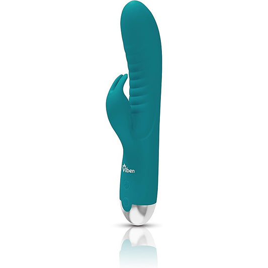 Viben Alluring Come Hither Rabbit Vibrator Ocean - Rabbit Vibrators