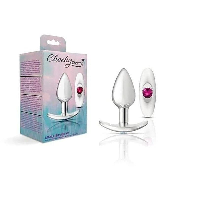 Cheeky Charms Silver Anchor Butt Plug By Viben - Butt Plugs