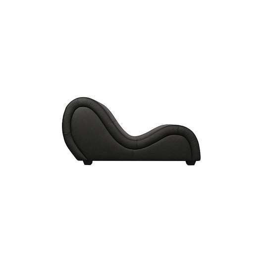 Daytona Kama Sutra Mebon Chaise Love Lounge Leather Black