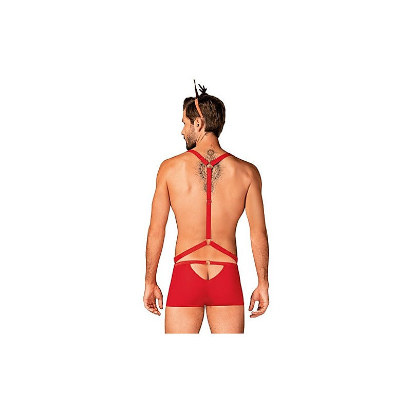 Mr. Reindy 3 Piece Mens Costume Set By Obsessive - Fancy Dress Ups