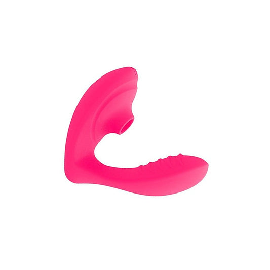 Shibari Beso Plus Air Pulse G Spot & Clitoral Vibrator Pink - Clit Ticklers and Pulsators