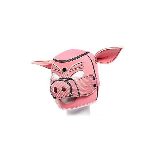 Daytona Bdsm Play Neoprene Pig Mask By Doc Johnson - Bondage Hoods