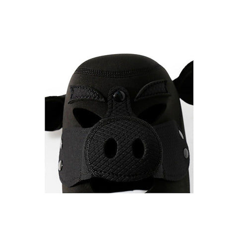 Daytona Bdsm Play Neoprene Pig Mask By Doc Johnson - Bondage Hoods