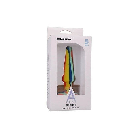 A-Play Groovy Silicone Anal Plug By Doc Johnson - Butt Plugs