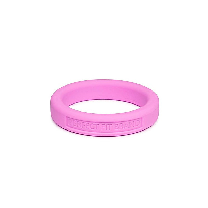 Classic Silicone Medium Stretch Penis Ring By Perfect Fit - Stretchy Cock Rings
