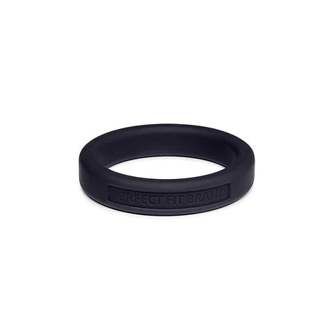Classic Silicone Medium Stretch Penis Ring By Perfect Fit - Stretchy Cock Rings