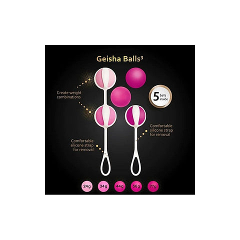 Professional Geisha Love Balls 3 By Gvibe - Love Eggs and Kegel Exercisers