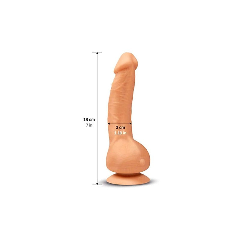 Mini Flesh Realistic Dildo With Suction Cup By Gvibe - Realistic Dildos